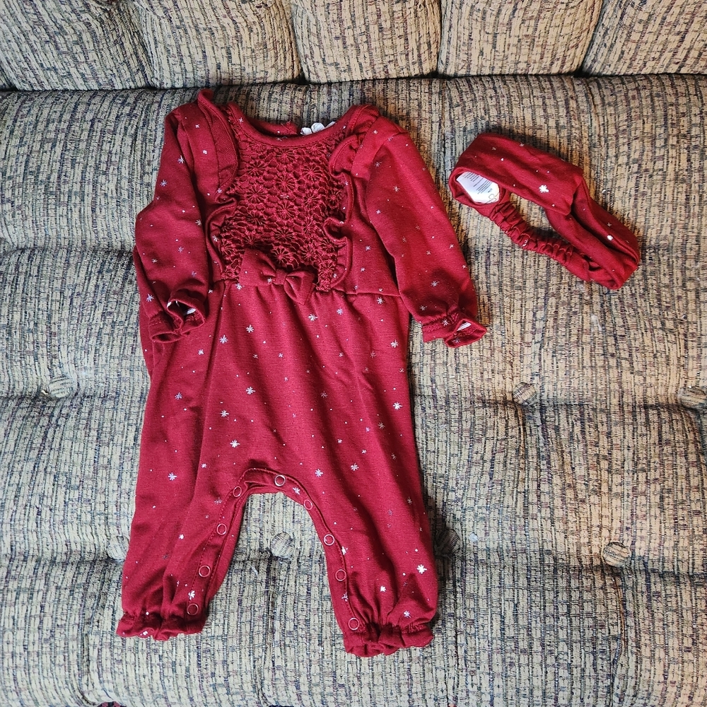 Jessica Simpson 0-3mo Set - Picture 2 of 3